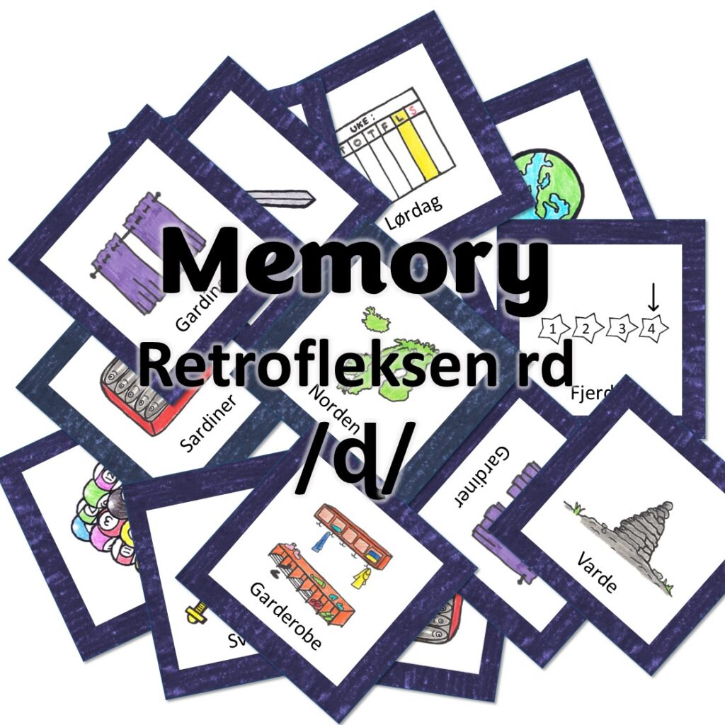 Memoryspill - flere varianter